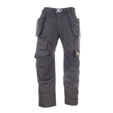 Snickers FlexiWork Floorlayer Trousers - Black | ITS.co.uk|