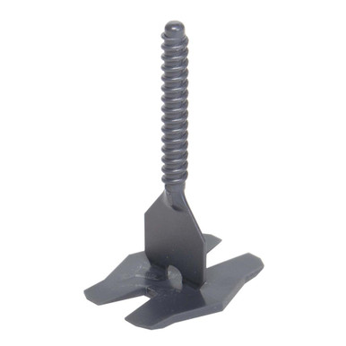 Rubi Cyclone Leveling System 1mm Flat Bases - Pack of 100 | ITS.co.uk|