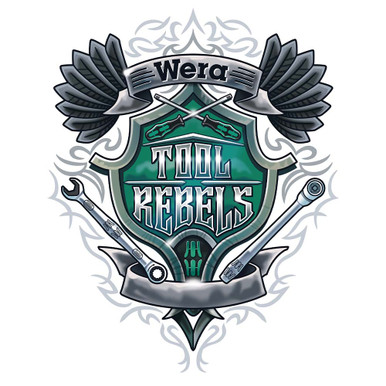 Wera Tool Rebel Sticker L - 300mm x 240mm - ITS