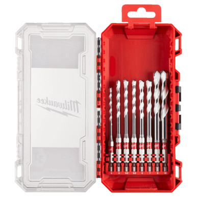 Milwaukee 8 Piece Multi Material Drill Bit Set 1 with PACKOUT  
