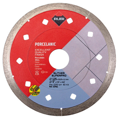 Rubi Slither SuperPro 125mm Diamond Blade | Rubi Diamond Blades | ITS.co.uk