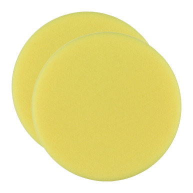 Milwaukee 160mm x 20mm Sponge Yellow Fine - Pack of 2 - ITS
