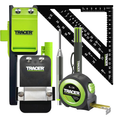 Ox Tools TRACER 110mm Speed Square - 4.5 Inch Rafter Square With Metric Ox Tools TRACER 110mm Speed Square - 4.5 Inch Rafter Square With Metric