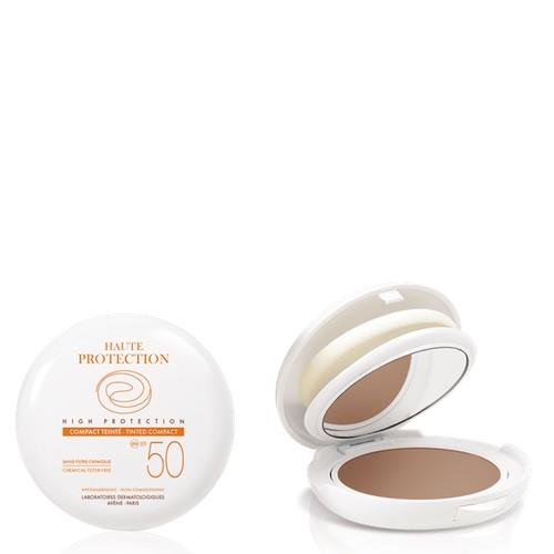 high protection tinted compact spf 50