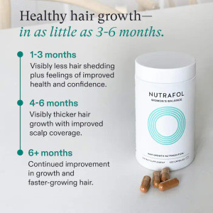 Nutrafol Women's BALANCE 45+ | Hair Growth Supplement (3-Month Supply)