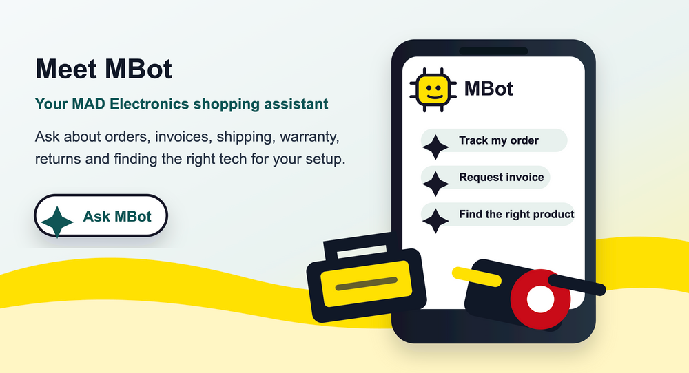 Meet MBot | MAD Electronics AI Shopping Assistant