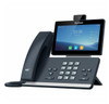 Yealink T58W-C 16 Line IP HD Android Phone with HD Camera, 7' colour touch screen, HD voice, Dual Gig Ports, Built-in Bluetooth& Wifi, USB 2.0