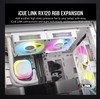 Corsair RX120 RGB iCUE LINK RX120 RGB 120mm PWM Single Fan Expansion - White