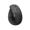 Logitech ERGO LIFT Graphite wireless mouse 1000 DPI Logi Bolt USB receiver