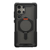 UAG Plasma XTE Pro Magnetic Samsung Galaxy S24 Ultra 5G (6.8') Case - Black/Orange (214436114097), 20ft. Drop Protection (6M), Integrated Kickstand