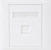 Astrotek CAT5e RJ45 Wall Face Plate 86x86mm 1 Port Socket Kit