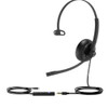 Yealink TEAMS-UH34SE-M-C Teams Certified Wideband Noise Cancelling Headset, USB-C and 3.5mm Jack, Leather Ear Piece, Controller with Teams Button