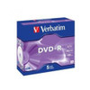 Verbatim DVD+R 16X Jewel 5pk 4.7GB