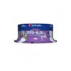 Verbatim DVD+R DL 8.5GB 25Pk White Wide Inkjet 8x