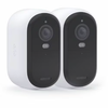 Arlo Essential Outdoor 2K Surveillance Camera - Colour - 2 Pack - White - Colour Night Vision - 2560 x 1440 - Weather Resistant