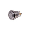 SPST IP65 Vandal Resistant Illum. Blue Pushbutton Switch
