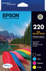 Epson 220 Four Colour Std Value Pack (Black, Cyan, Magenta and Yellow)-Epson WorkForce WF-2630, WF-2650 & WF-2660