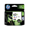 HP 63XL High Yield  Tri-color Original Ink Cartridge