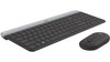 Logitech Slim Wireless Keyboard and Mouse Combo MK470 Black