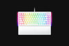 Razer BlackWidow V4 75%-Hot-swappable Mechanical Gaming Keyboard-White Edition-US Layout-World Packaging
