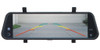 AERPRO 9" WIRELESS SMARTPHONE MIRROR MONITOR WITH REVERSE CAMERA