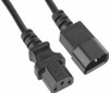 Astrotek Power Extension Cable 2m - Male to Female Monitor to PC or PC/UPS to Device IEC C13 to C14