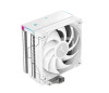 DeepCool AK400 Digital Pro White Performance CPU Cooler, 4 Heat Pipe Tower, High-Performance FDB Fan, Multi-data Point Screen, Intel LGA1700/1200/1151