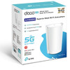 TP-Link Deco X80-5G(1-pack) 5G AX6000 Whole Home Wi-Fi 6 Gateway,  4804Mbps at 5 GHz + 1148Mbps at 2.4 GHz, 5G 5Gbps/900Mbps, 4G+ Cat20 2Gbps/200Mbps
