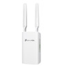 TP-Link ER703WP-4G-Outdoor Omada 4G+ Cat6 AX3000 Wi-Fi 6 Outdoor/Indoor Gateway, 574Mbps at 2.4 GHz + 2402 Mbps at 5 GHz (HE160) Wi-Fi Speed, 300 Mbps
