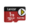 Lexar PLAY PRO microSDXC™ Express Card 1TB, microSDXC, high performance, microSD Express, up to 900MB/s read and 600MB/s write