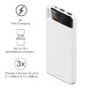 Cygnett ChargeUp Boost 4th Gen 10K mAh Power Bank-White(CY4748PBCHE)Triple Port(Dual USB-A 15W+1xUSB-C 15W),15cm USB-C Cable,15W Max,2 Years Warranty