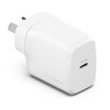 Cygnett PowerPlus 20W USB-C PD Fast Wall Charger - White(CY4732PDWCH), Palm-Size, Portable,Best for iPhone,Samsung & USB-C Devices,2 Years Warranty