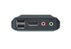 Aten Compact KVM Switch 2 Port Single Display Display Port w/ Audio, Remote Port Selector, USB Hot-Plugging