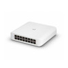 Ubiquiti UniFi Switch Lite 16 PoE(USW-LITE-16-POE), Layer 2, 16x GbE RJ45 Ports, 8x 802.3at PoE+ Ports, 45W PoE Budget, Fanless Unit, Wallmount Kit Included