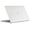 USP Hardshell Case for MacBook Air (13.3') (A1932/A2179/A2337) Glassy Matte (Clear) - Protects from Scrapes & Scratches, Anti-Slip, Ultra-Slim