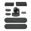 Logitech Rally Plus Ultra-HD ConferenceCam Kit, Includes Rally Camera, 2x Mic, 2x Speaker, Display Hub & Mic Hub