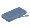 Belkin BoostCharge 20K mAh Power Bank With Integrated USB-C Cable - Blue (BPB024fqBL), 30W, 2xUSB-C, 1x USB-A, CEW $2,500, Apple, 2 Years Warranty