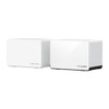 Mercusys Halo H85X(2-pack) AX3000 Whole Home Mesh Wi-Fi 6 System, 574 Mbps at 2.4 GHz, 2402 Mbps at 5 GHz