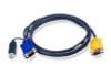 Aten KVM Cable 1.8m with 3 in 1 SPHD to VGA & USB