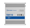 Teltonika TSW110 L2 Unmanaged Ethernet Switch, 5 x Gigabit Ethernet with speeds up to 1000 Mbps, PSU included