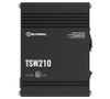 Teltonika TSW210 Industrial Ethernet Switch, 2x SFP Ports, 8x Gigabit Ethernet Ports with speeds of up to 1000 Mbps, DIN Rail, PSU excluded