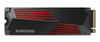 Samsung 990 Pro 1TB with Heatsink Gen4 NVMe SSD 7450MB/s 6900MB/s R/W 1550K/1200K IOPS 600TBW 1.5M Hrs MTBF for PS5 5yrs Wty