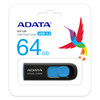 64GB ADATA UV128 USB3.2 (GEN1) FLASH DRIVE BLACK/BLUE