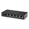 Ubiquiti EdgeRoute Advanced Gigabit Ethernet Router - Compact Powerful Router Sporting,5 Gigabit RJ45 Ports Passive PoE Support& SFP,