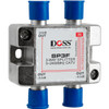 DOSS 3 Way 'F' Splitter Or Combiner Dc Pass Through 2.4Ghz Doss