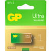 GP 9V Ultra Alkaline Battery Single Card