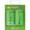GP Recyko Lsd 'D' Battery 2Pk 5700Mah Rechargeable Nimh Gp