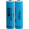 PKCELL 3.7V 800Mah 14500 Li-Ion Battery 2Pk Rechargeable Pkcell 2Pcs/Shrink
