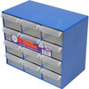 FISCHER PLASTIC 12 Drawer Storage Cabinet Spart Parts - Fischer Plastic