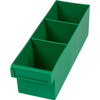 FISCHER PLASTIC Green 300Mm Medium Parts Tray Storage Drawer With Dividers